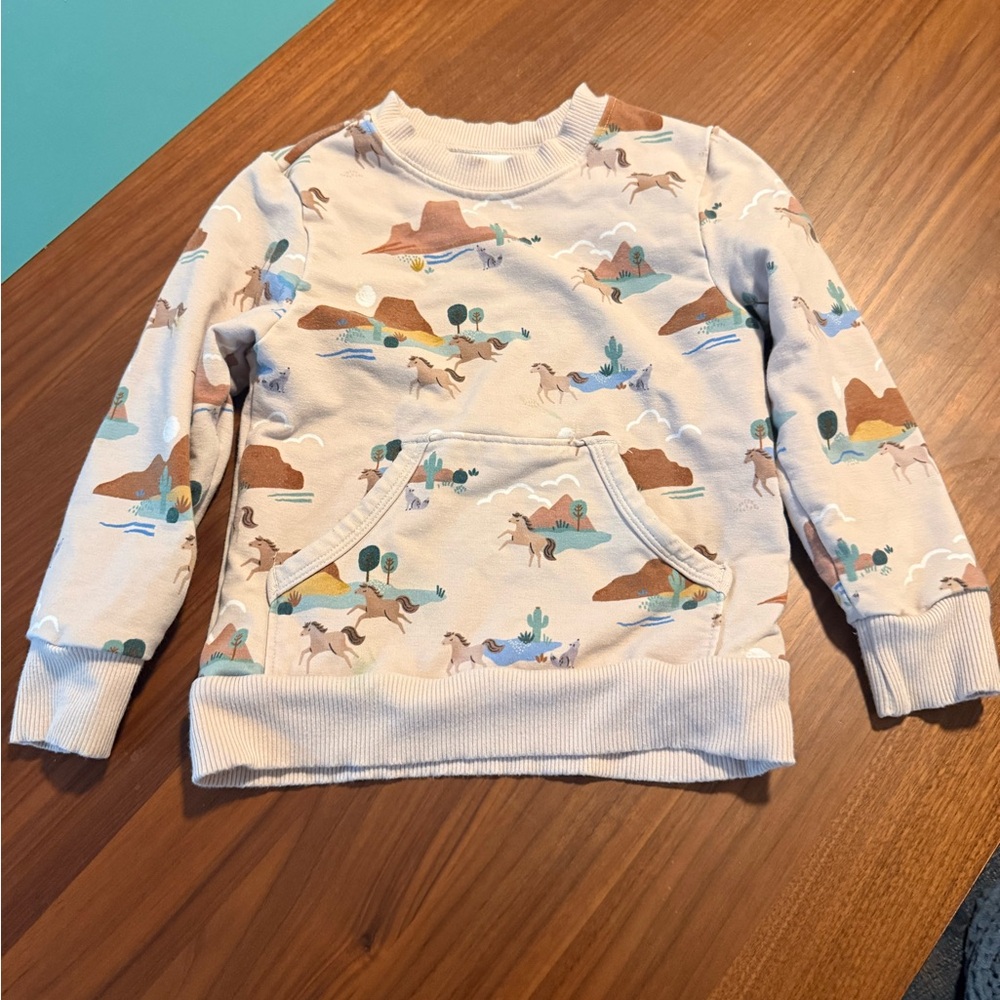 Little Sleepies rodeo Adventure Print Sweatshirt